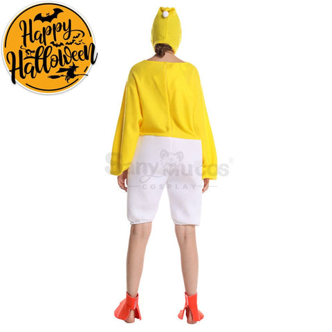 【In Stock】Carnival Cosplay Adult Funny Chick Onesie Stage Performance Costume Costumes