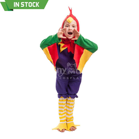 【In Stock】Carnival Cosplay Children’s Cute Colorful Chick Masquerade Performance Costume Costumes