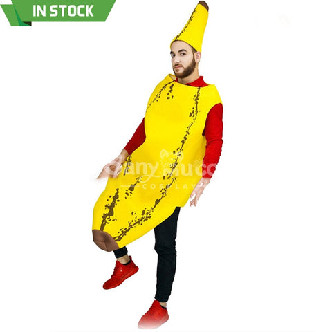 【In Stock】Carnival Cosplay Funny Banana Parent-Child Stage Performance Party Costume Costumes