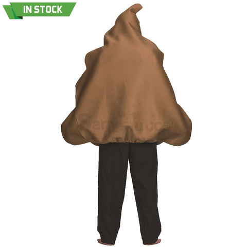 【In Stock】Carnival Cosplay Parent-Child Sponge Emoji-Pile Of Poo Jumpsuit Stage Performance