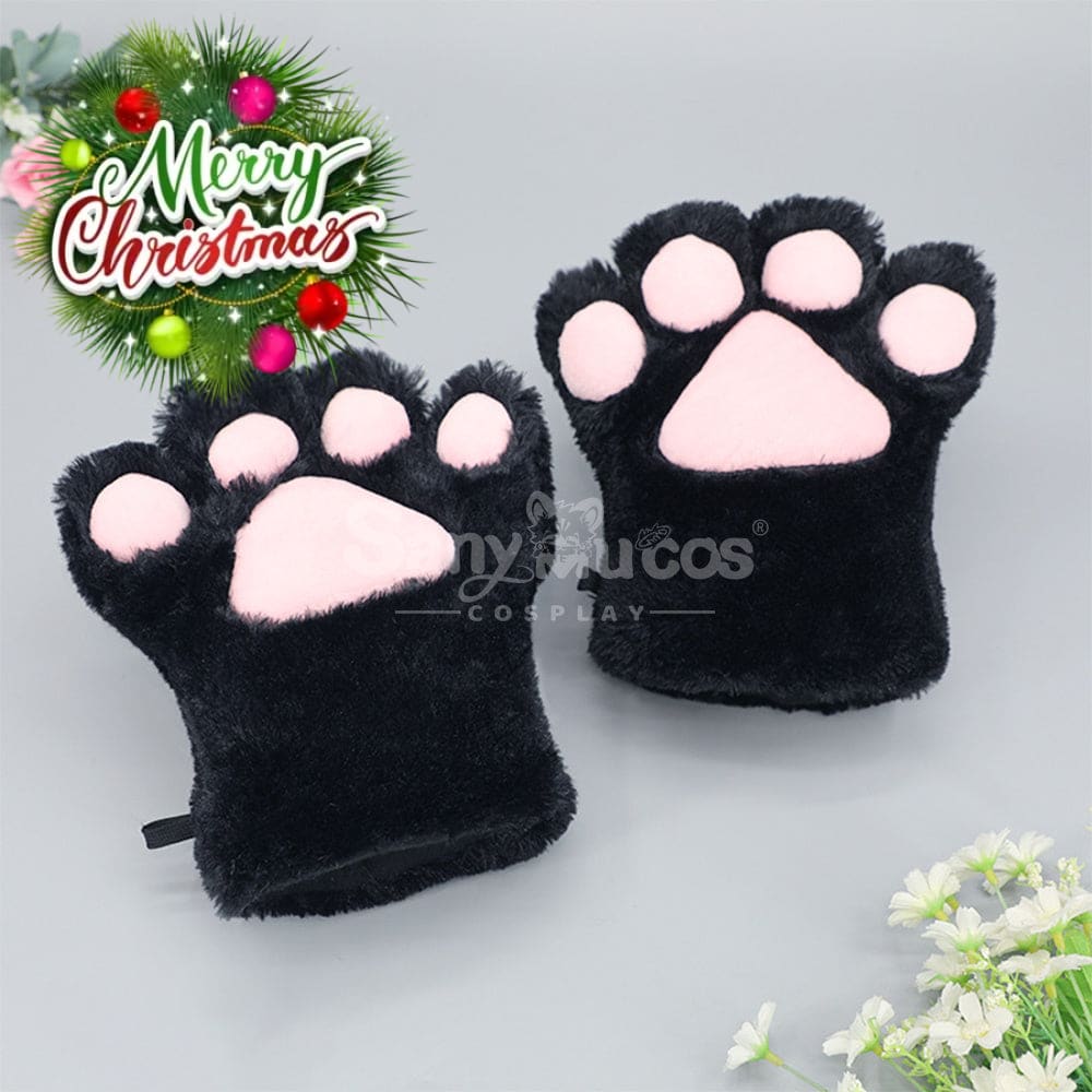 【In Stock】Cat Paw Gloves Cosplay Props Black Prop