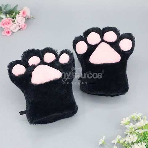 【In Stock】Cat Paw Gloves Cosplay Props Black Prop