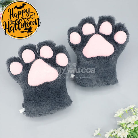 【In Stock】Cat Paw Gloves Cosplay Props Dark Grey Prop