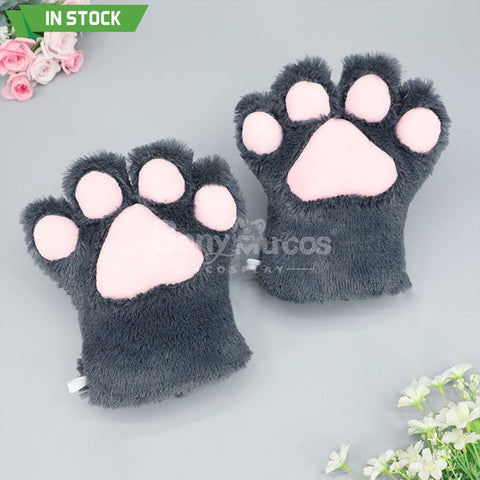 【In Stock】Cat Paw Gloves Cosplay Props Dark Grey Prop