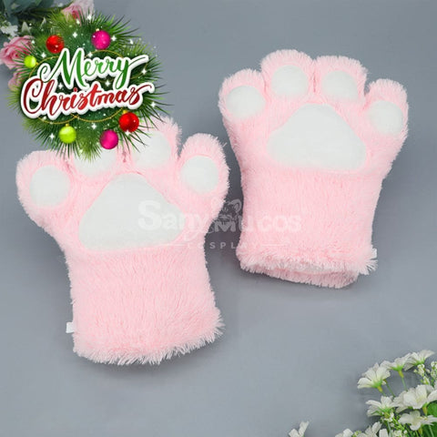 【In Stock】Cat Paw Gloves Cosplay Props Pink Prop