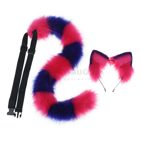 【In Stock】Cheshire Cat Ears & Tail Cosplay Props Prop