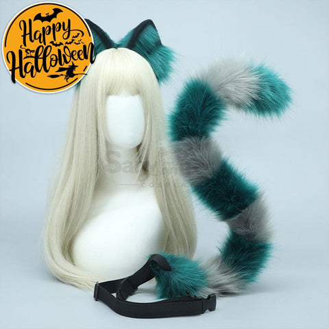 【In Stock】Cheshire Cat Ears & Tail Cosplay Props Prop