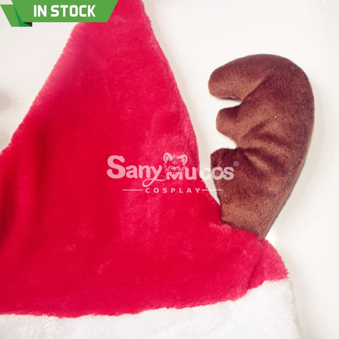 【In Stock】Christmas Cosplay Antlers Santa Hat Props Prop