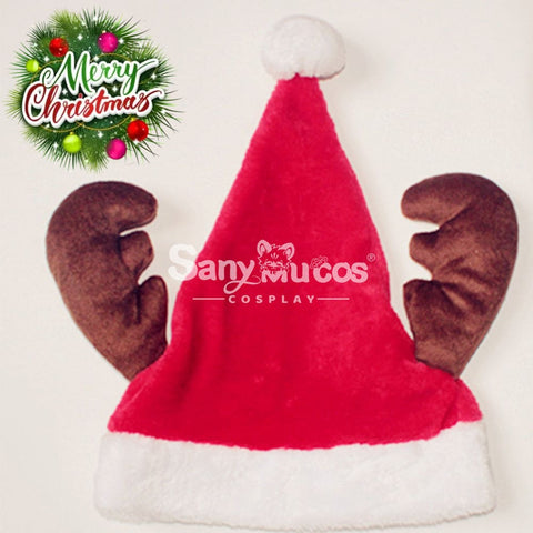 【In Stock】Christmas Cosplay Antlers Santa Hat Props Prop