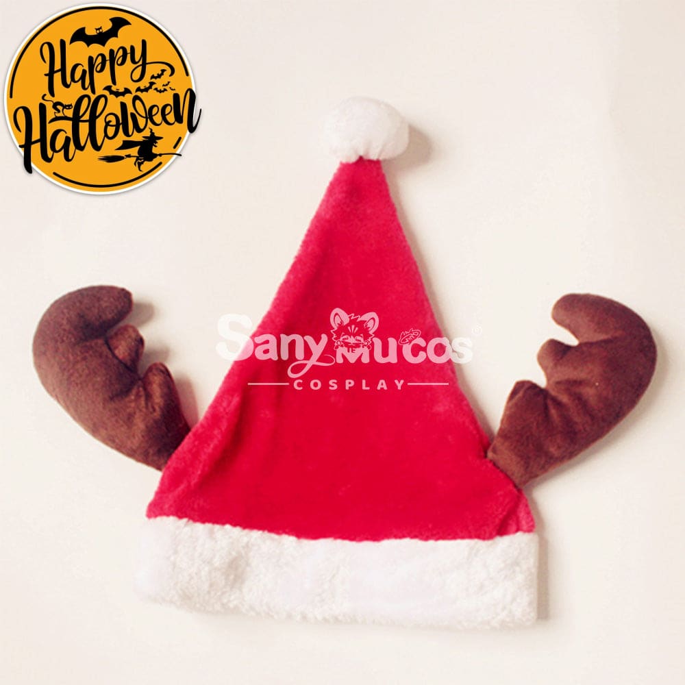 【In Stock】Christmas Cosplay Antlers Santa Hat Props Prop