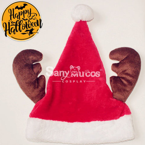 【In Stock】Christmas Cosplay Antlers Santa Hat Props Prop