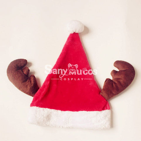 【In Stock】Christmas Cosplay Antlers Santa Hat Props Prop