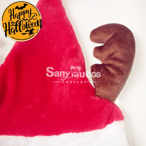 【In Stock】Christmas Cosplay Antlers Santa Hat Props Prop