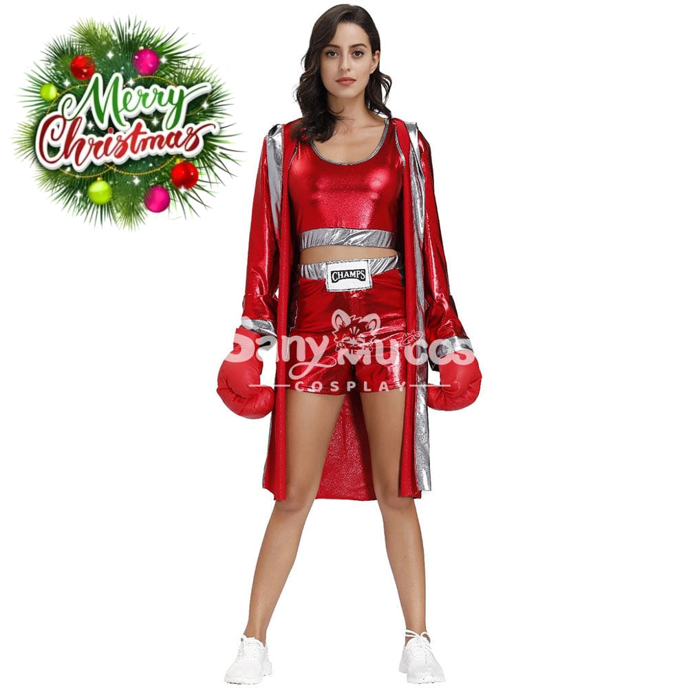 【In Stock】Christmas Cosplay Boxer Costume Costumes