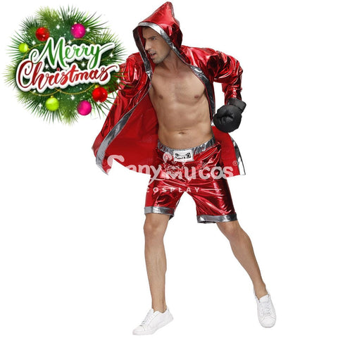 【In Stock】Christmas Cosplay Boxer Costume Costumes