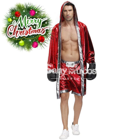 【In Stock】Christmas Cosplay Boxer Costume Costumes