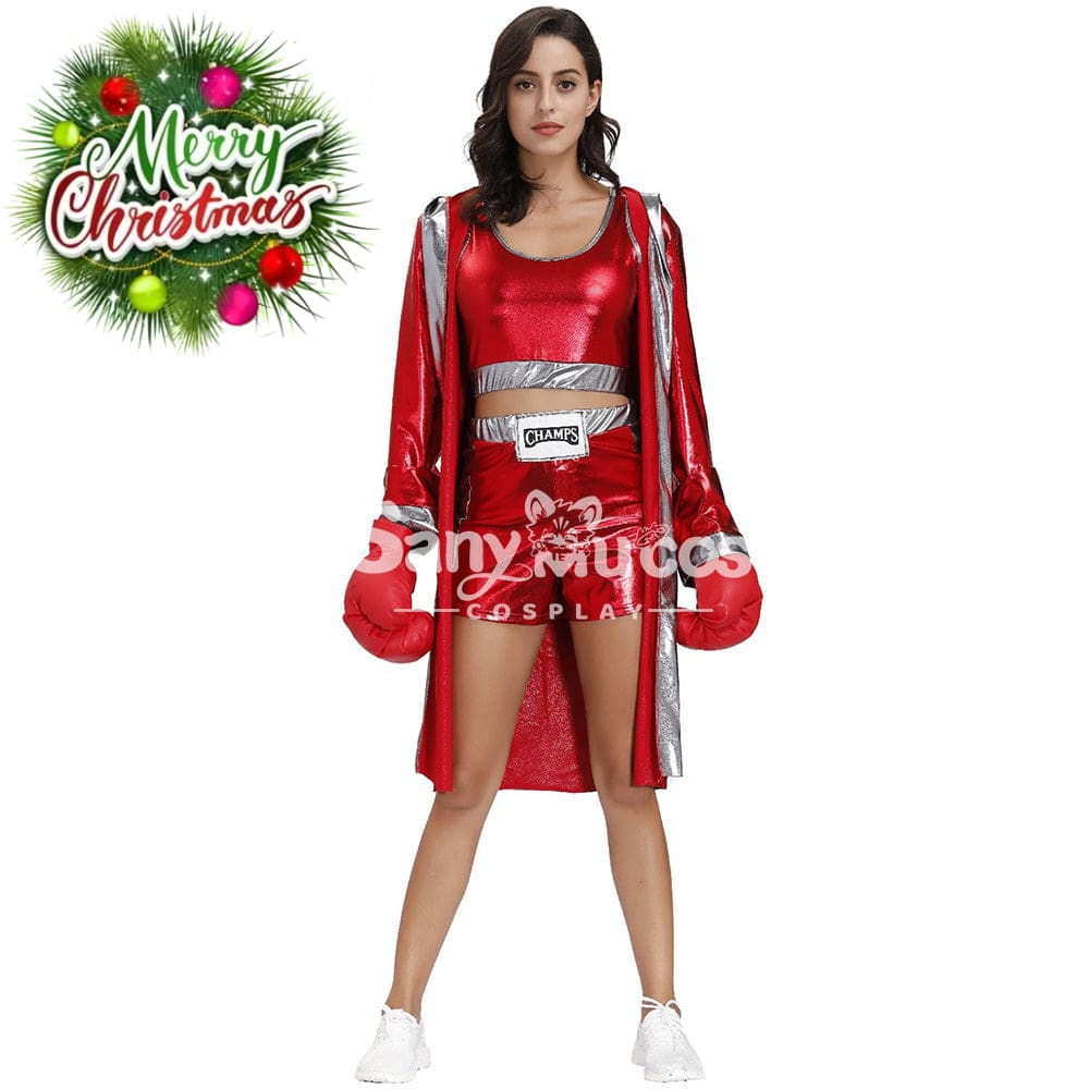 【In Stock】Christmas Cosplay Boxer Costume Costumes