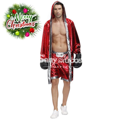 【In Stock】Christmas Cosplay Boxer Costume Costumes