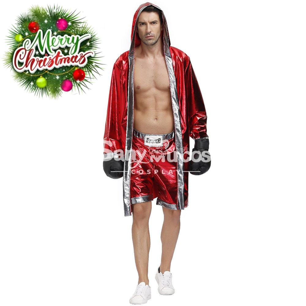 【In Stock】Christmas Cosplay Boxer Costume Costumes