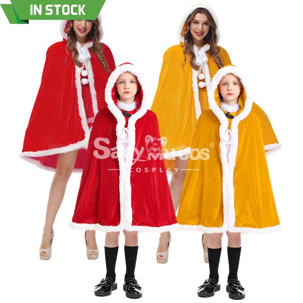 【In Stock】Christmas Cosplay Christmas Cape Costume Costumes