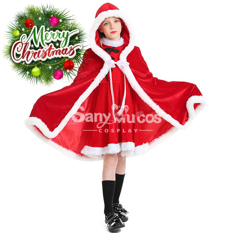 【In Stock】Christmas Cosplay Christmas Cape Costume Costumes