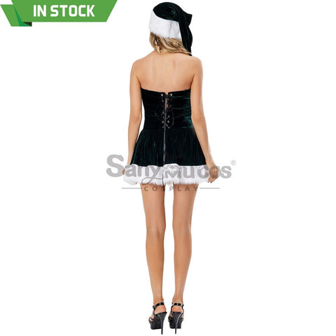 【In Stock】Christmas Cosplay Corset Dress Costume Costumes