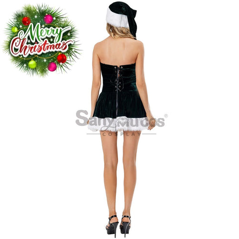 【In Stock】Christmas Cosplay Corset Dress Costume Costumes