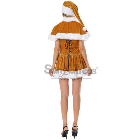 【In Stock】Christmas Cosplay Corset Dress Costume Costumes
