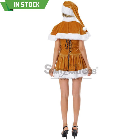【In Stock】Christmas Cosplay Corset Dress Costume Costumes