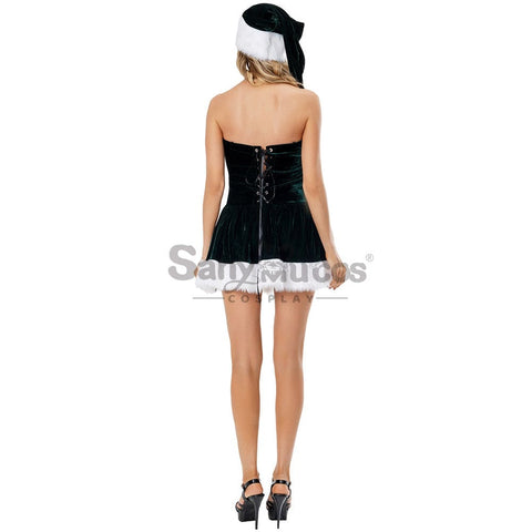 【In Stock】Christmas Cosplay Corset Dress Costume Costumes
