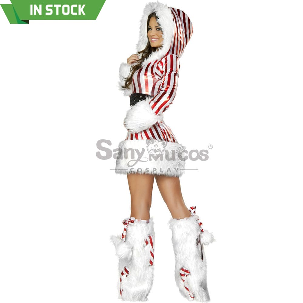 【In Stock】Christmas Cosplay Christmas Disco Dress Costume Costumes