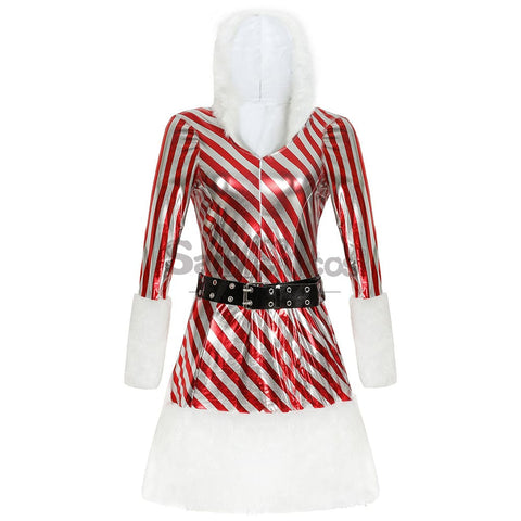 【In Stock】Christmas Cosplay Christmas Disco Dress Costume Costumes