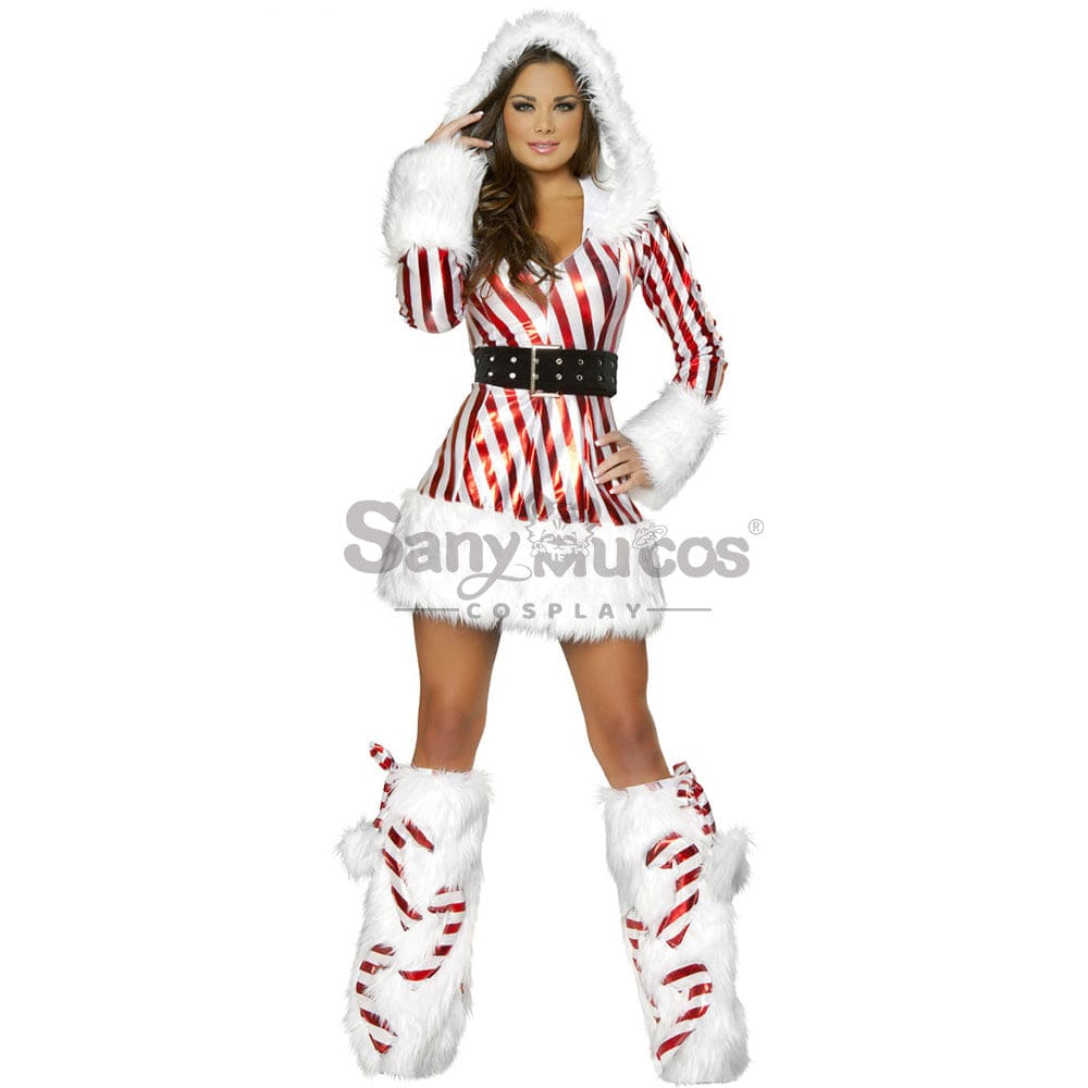 【In Stock】Christmas Cosplay Christmas Disco Dress Costume Costumes
