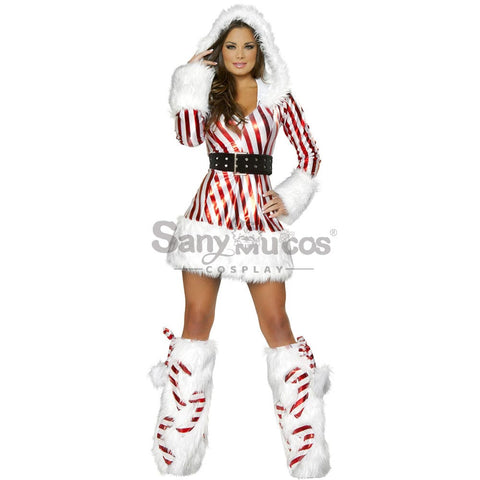 【In Stock】Christmas Cosplay Christmas Disco Dress Costume Costumes
