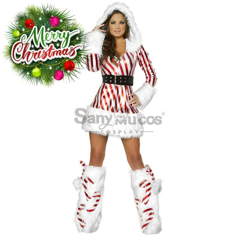 【In Stock】Christmas Cosplay Christmas Disco Dress Costume Costumes