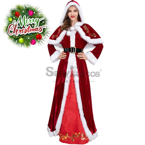 【In Stock】Christmas Cosplay Christmas Dress Costume Costumes