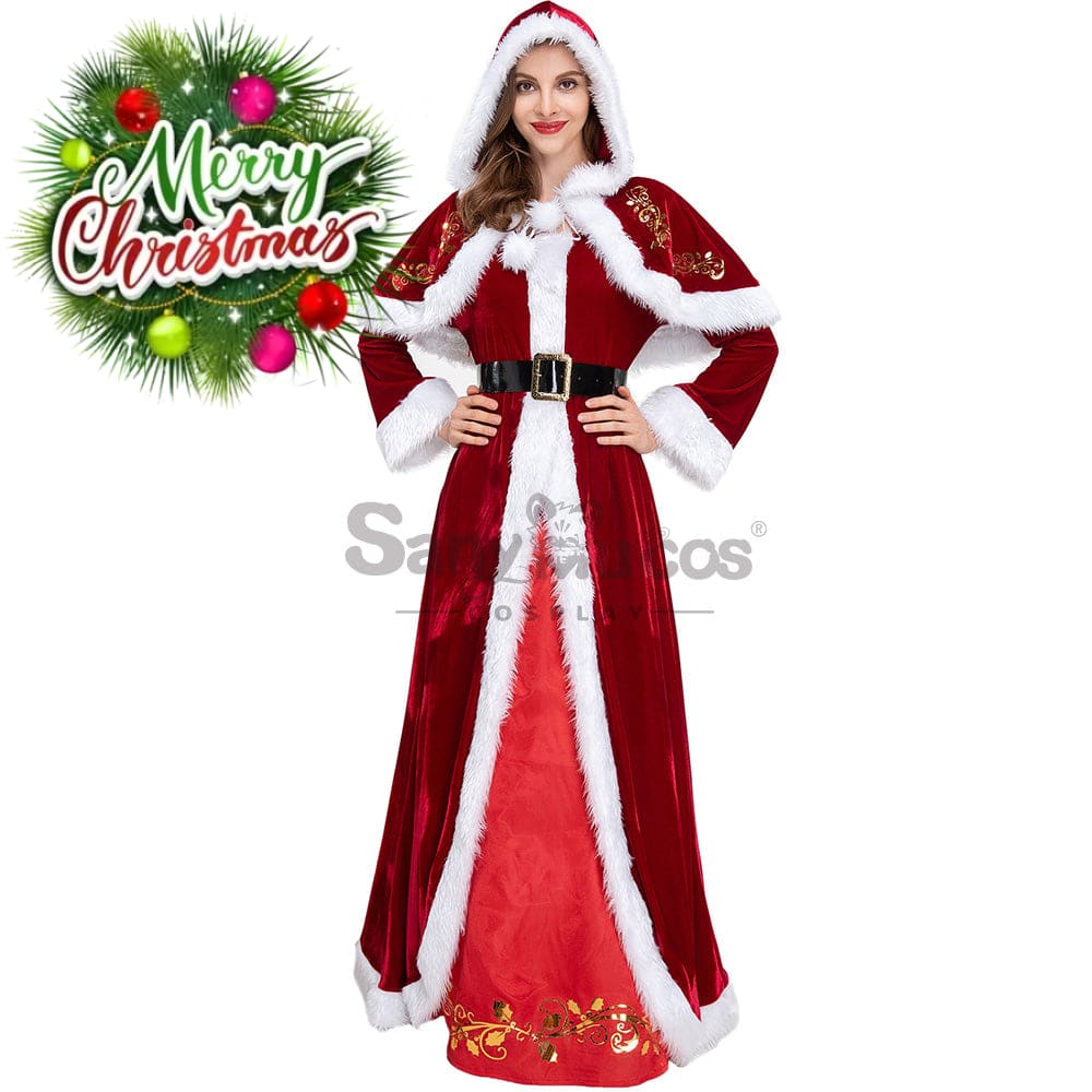 【In Stock】Christmas Cosplay Christmas Dress Costume Costumes