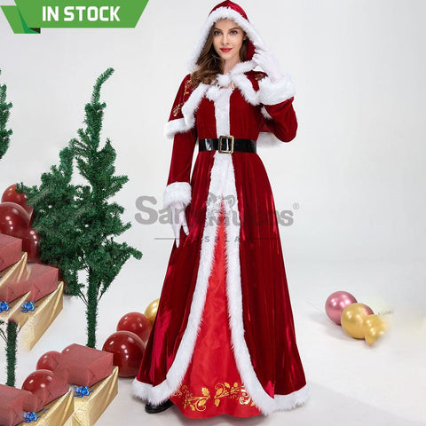【In Stock】Christmas Cosplay Christmas Dress Costume Costumes