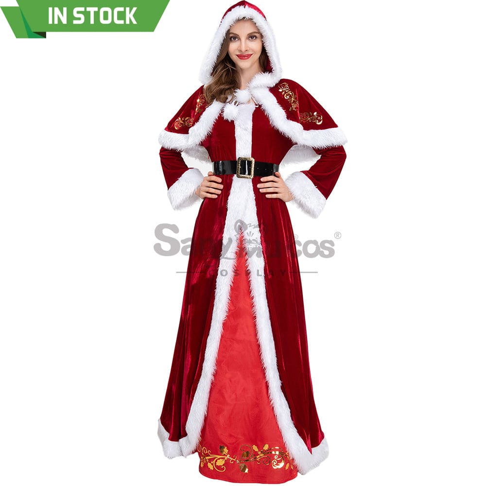【In Stock】Christmas Cosplay Christmas Dress Costume Costumes