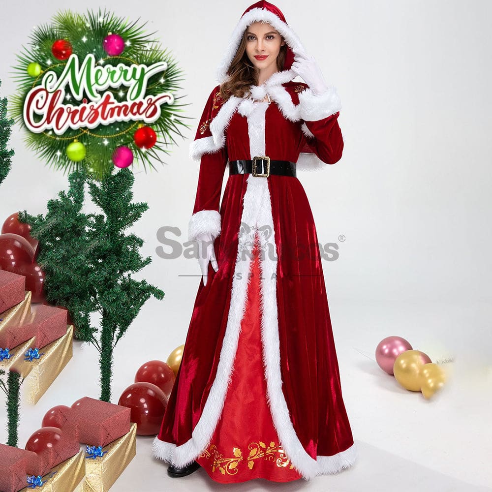 【In Stock】Christmas Cosplay Christmas Dress Costume Costumes