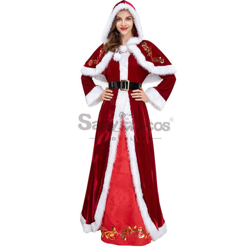 【In Stock】Christmas Cosplay Christmas Dress Costume Costumes