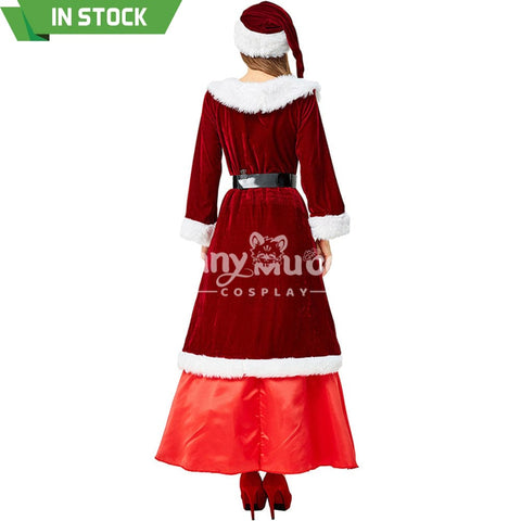 【In Stock】Christmas Cosplay Christmas Dress Costume Retro Edition Costumes