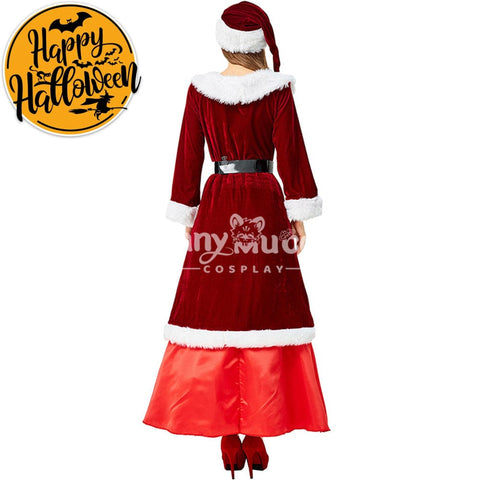 【In Stock】Christmas Cosplay Christmas Dress Costume Retro Edition Costumes