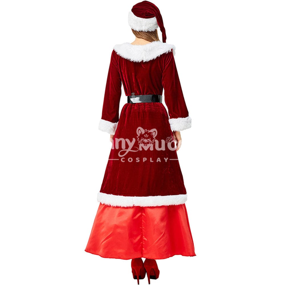 【In Stock】Christmas Cosplay Christmas Dress Costume Retro Edition Costumes