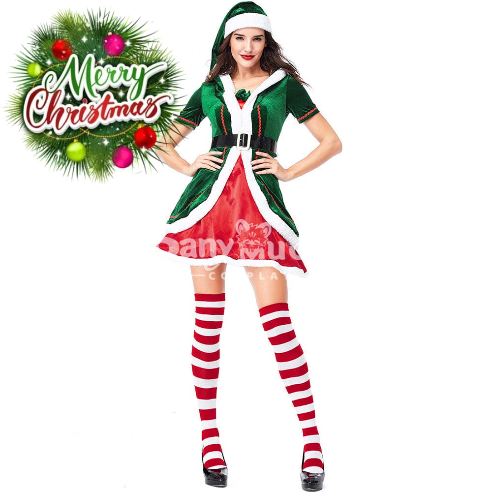 【In Stock】Christmas Cosplay Christmas Elf Costume First Edition Costumes