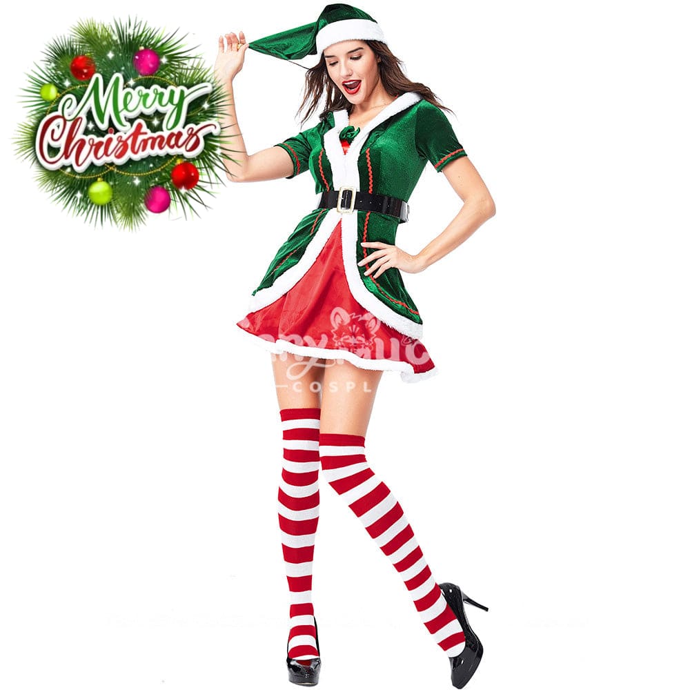 【In Stock】Christmas Cosplay Christmas Elf Costume First Edition Costumes