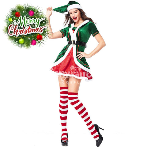 【In Stock】Christmas Cosplay Christmas Elf Costume First Edition Costumes