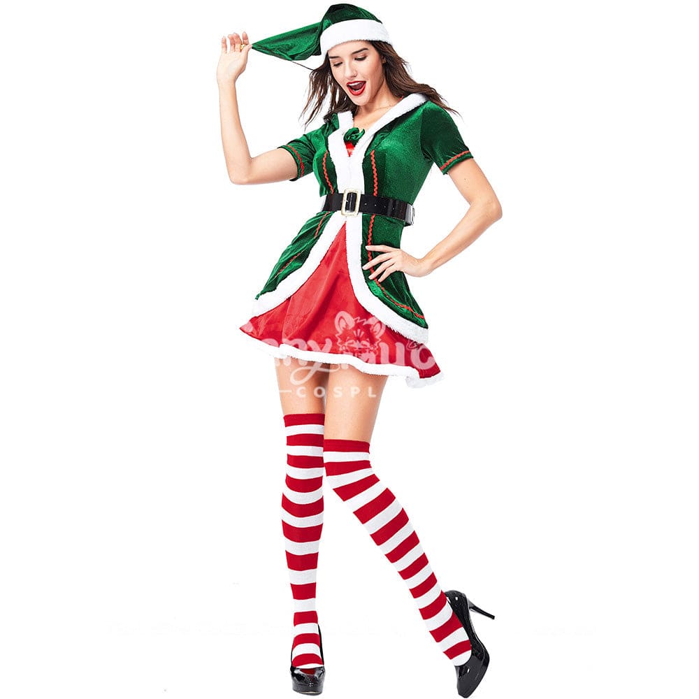 【In Stock】Christmas Cosplay Christmas Elf Costume First Edition Costumes