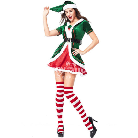 【In Stock】Christmas Cosplay Christmas Elf Costume First Edition Costumes