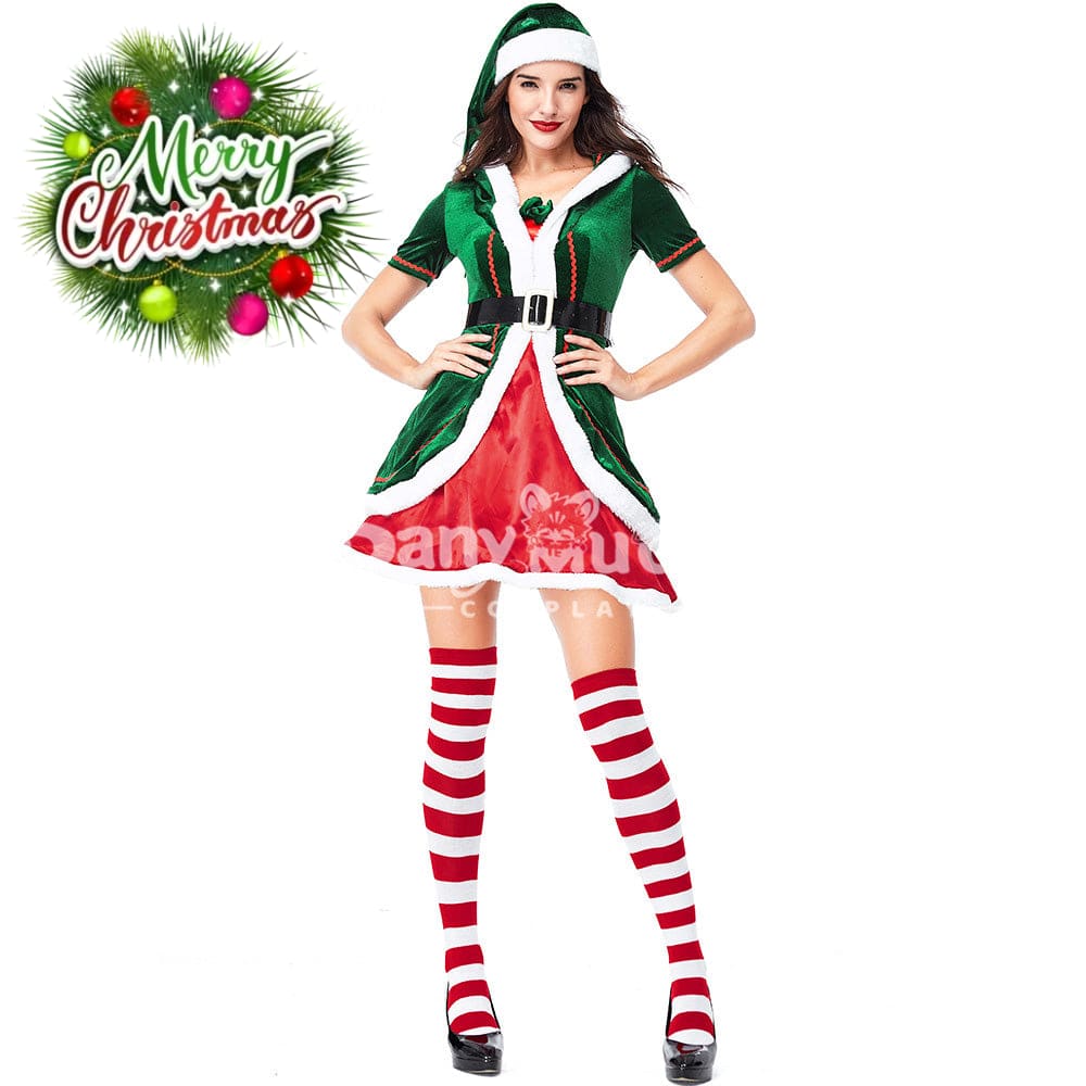 【In Stock】Christmas Cosplay Christmas Elf Costume First Edition Costumes